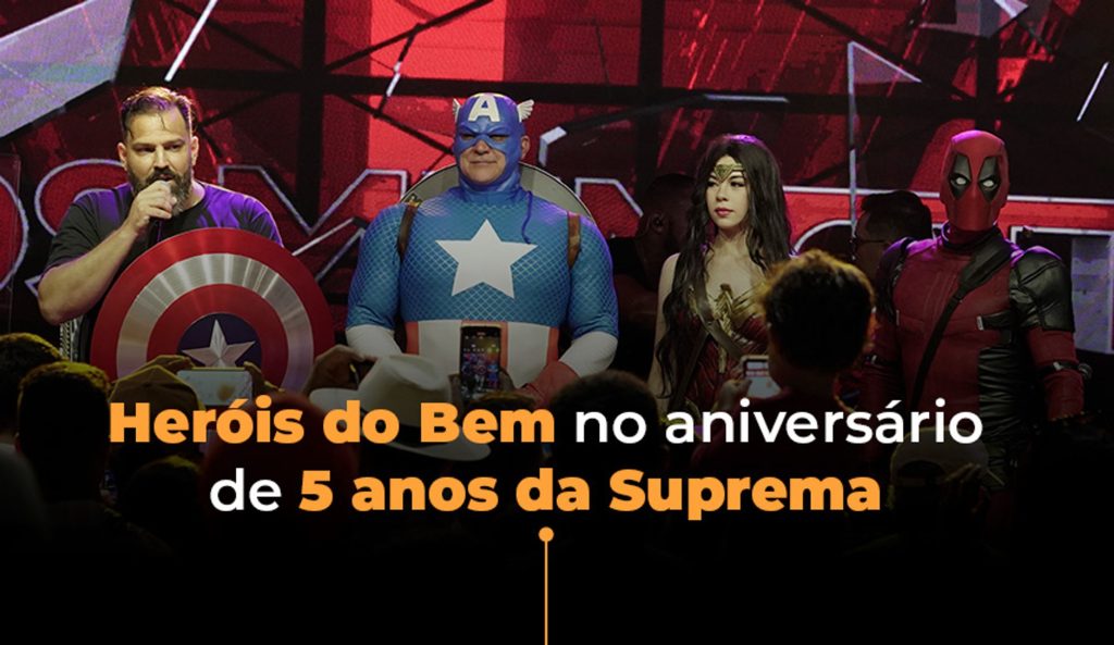 Suprema arrecada mais de 200 mil em leilão e doa para ONG Heróis do Bem - Suprema Gaming & Co